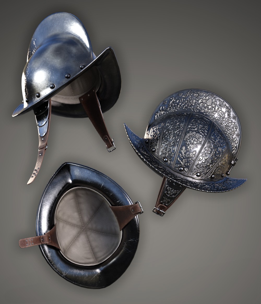 Renaissance Helmets for G8M, G8F and G9 by N/A