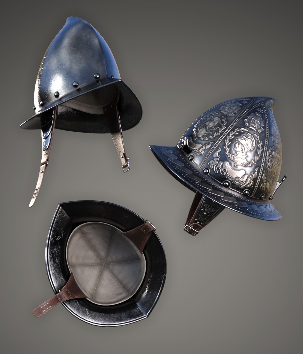 Renaissance Helmets for G8M, G8F and G9 by N/A
