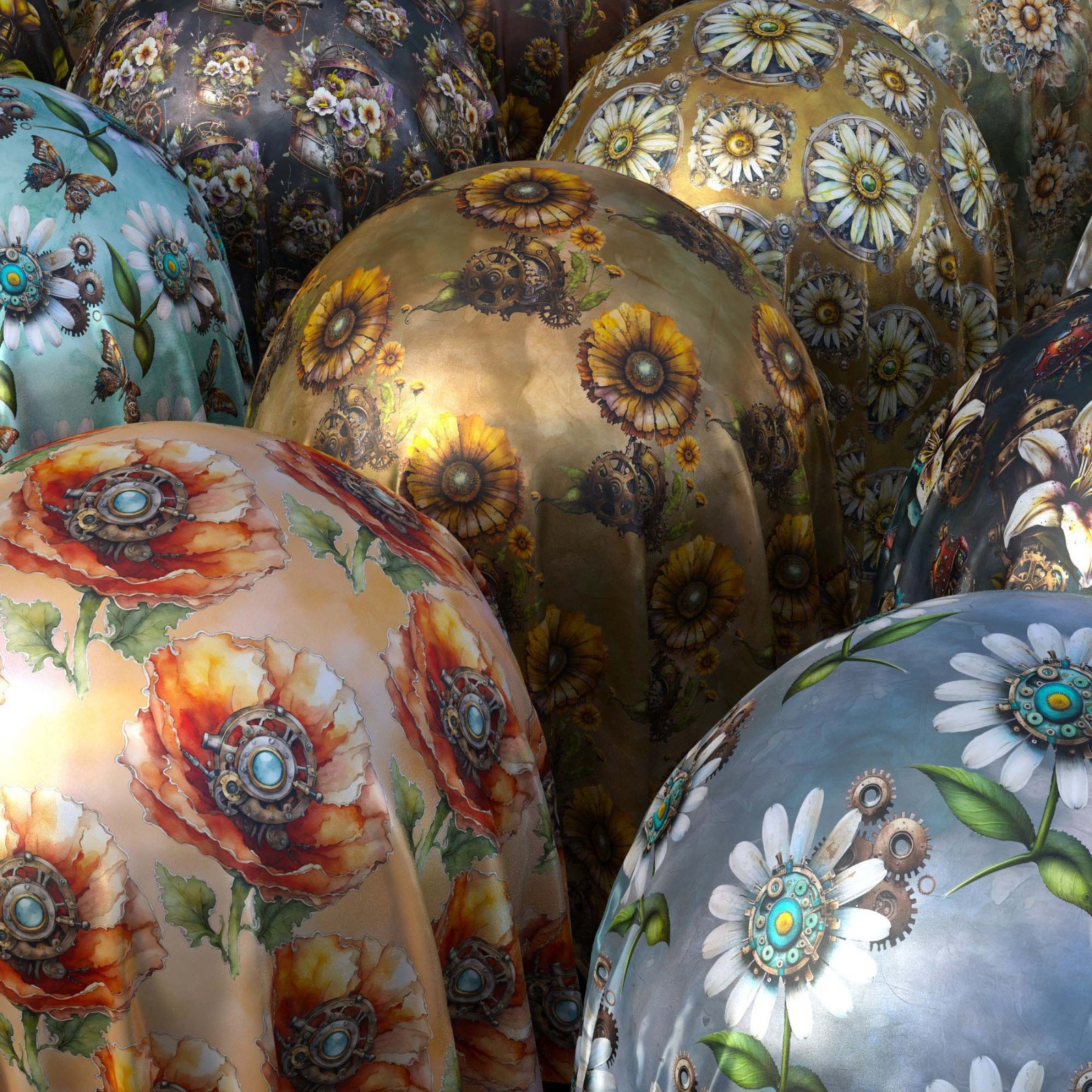 Steampunk Fabric Iray Shaders - MR by N/A