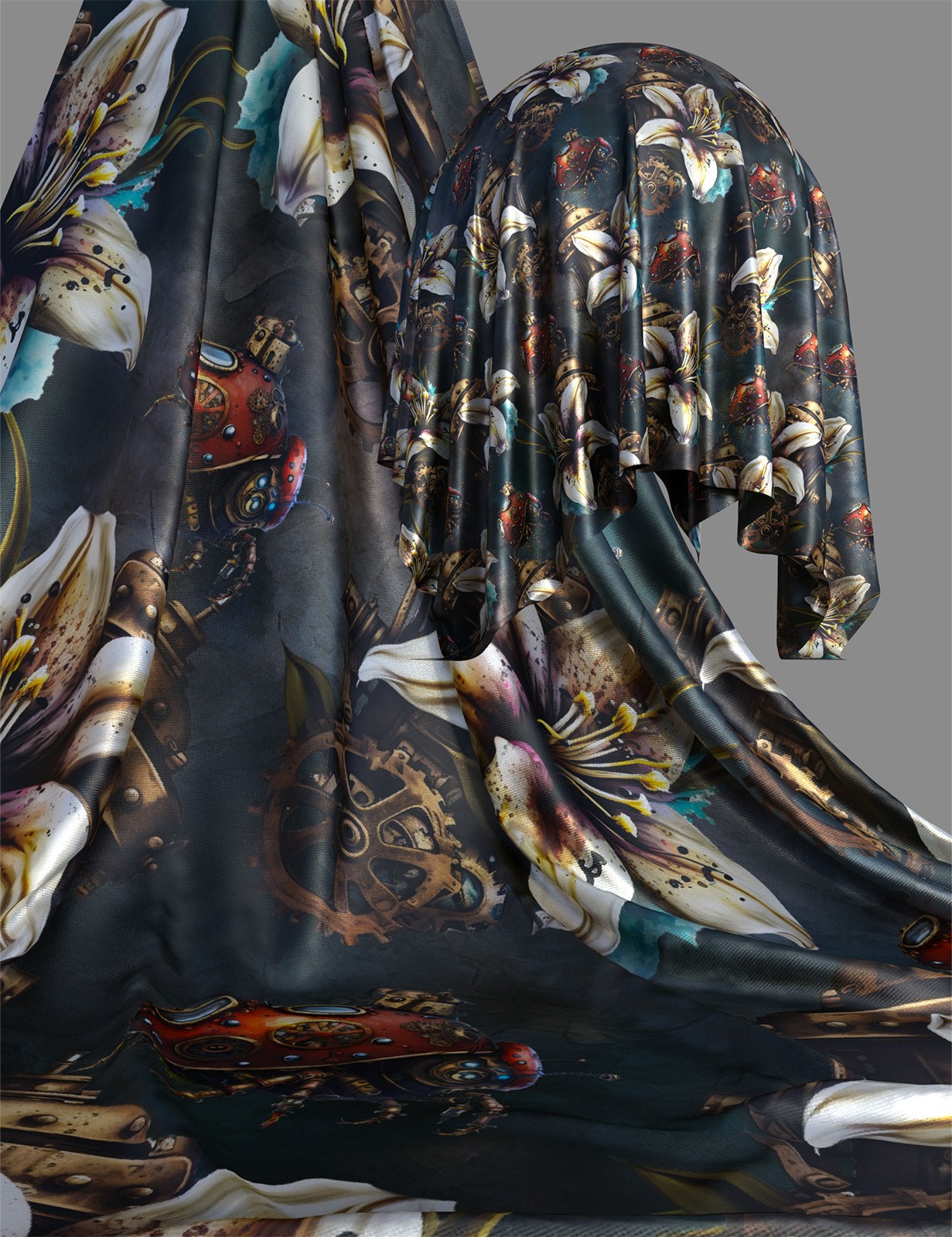 Steampunk Fabric Iray Shaders - MR by N/A