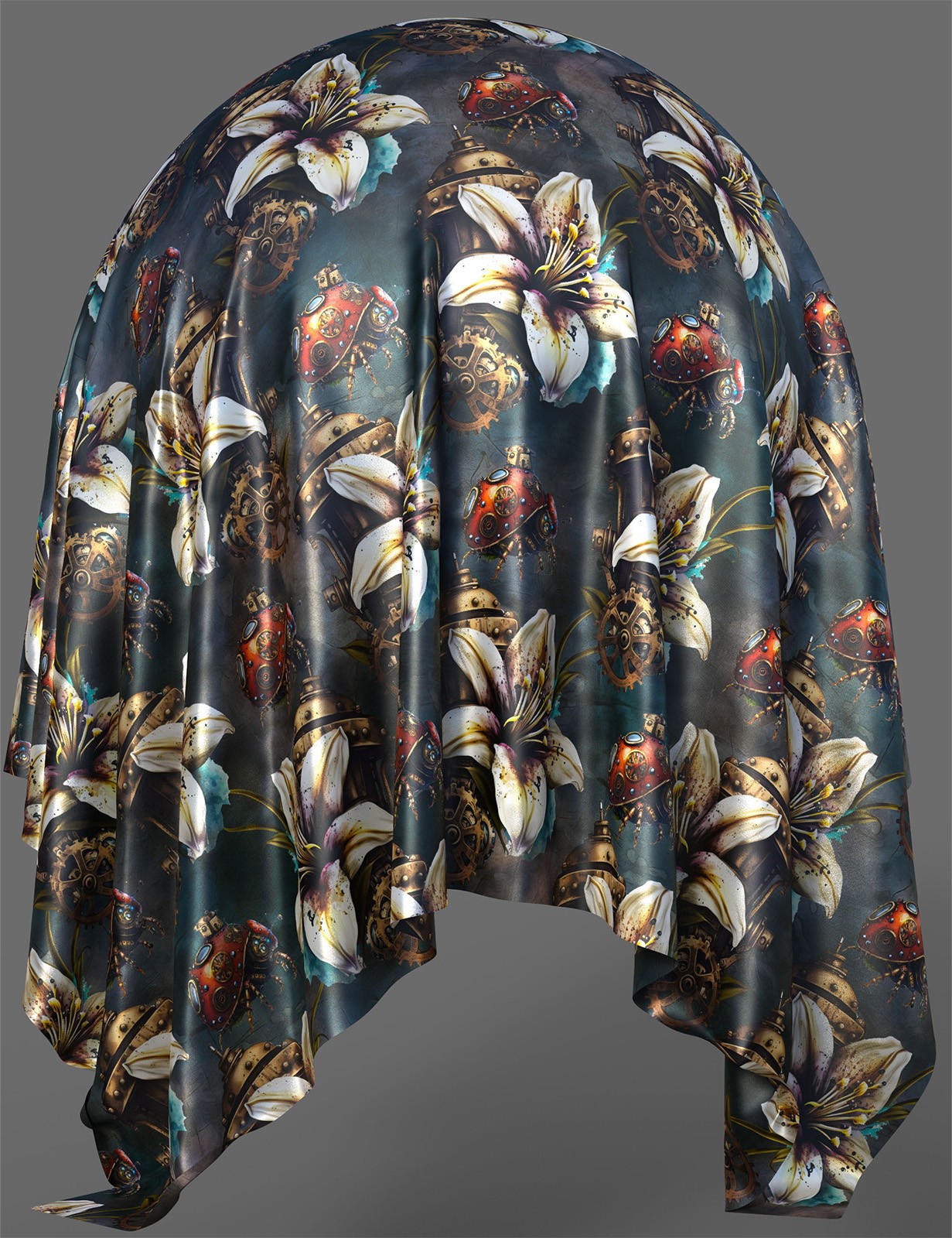 Steampunk Fabric Iray Shaders - MR by N/A