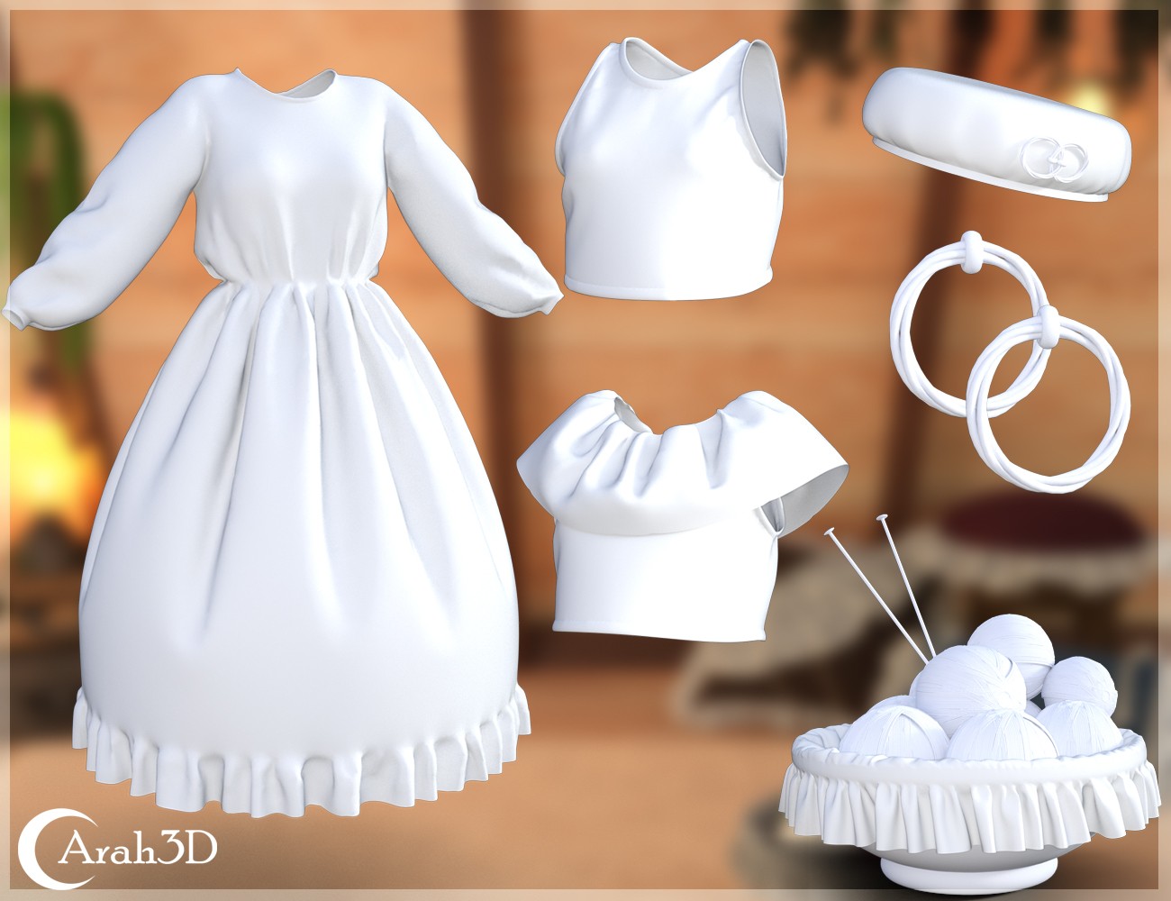 Arah3D November Chic for G8F by N/A