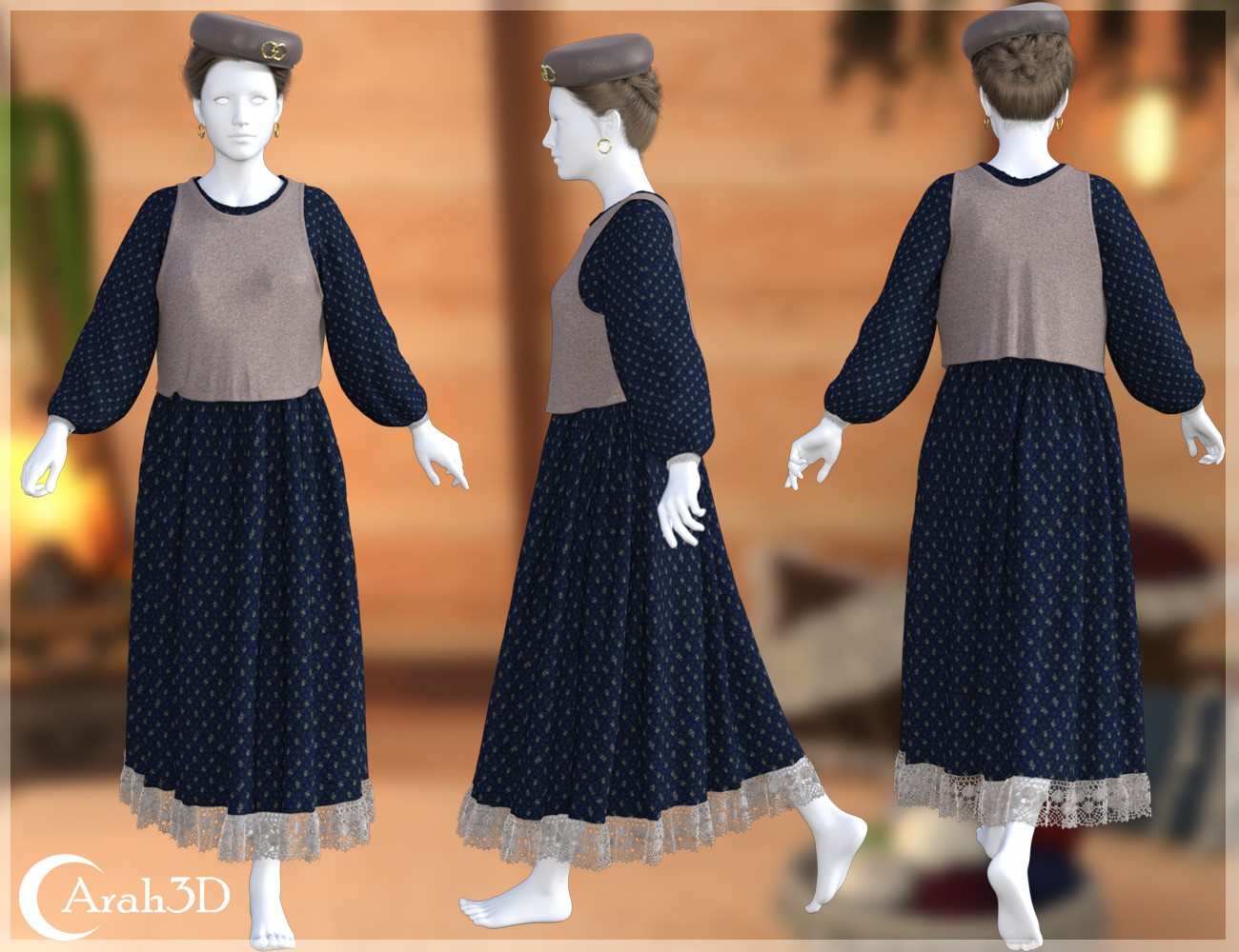 Arah3D November Chic for G8F by N/A