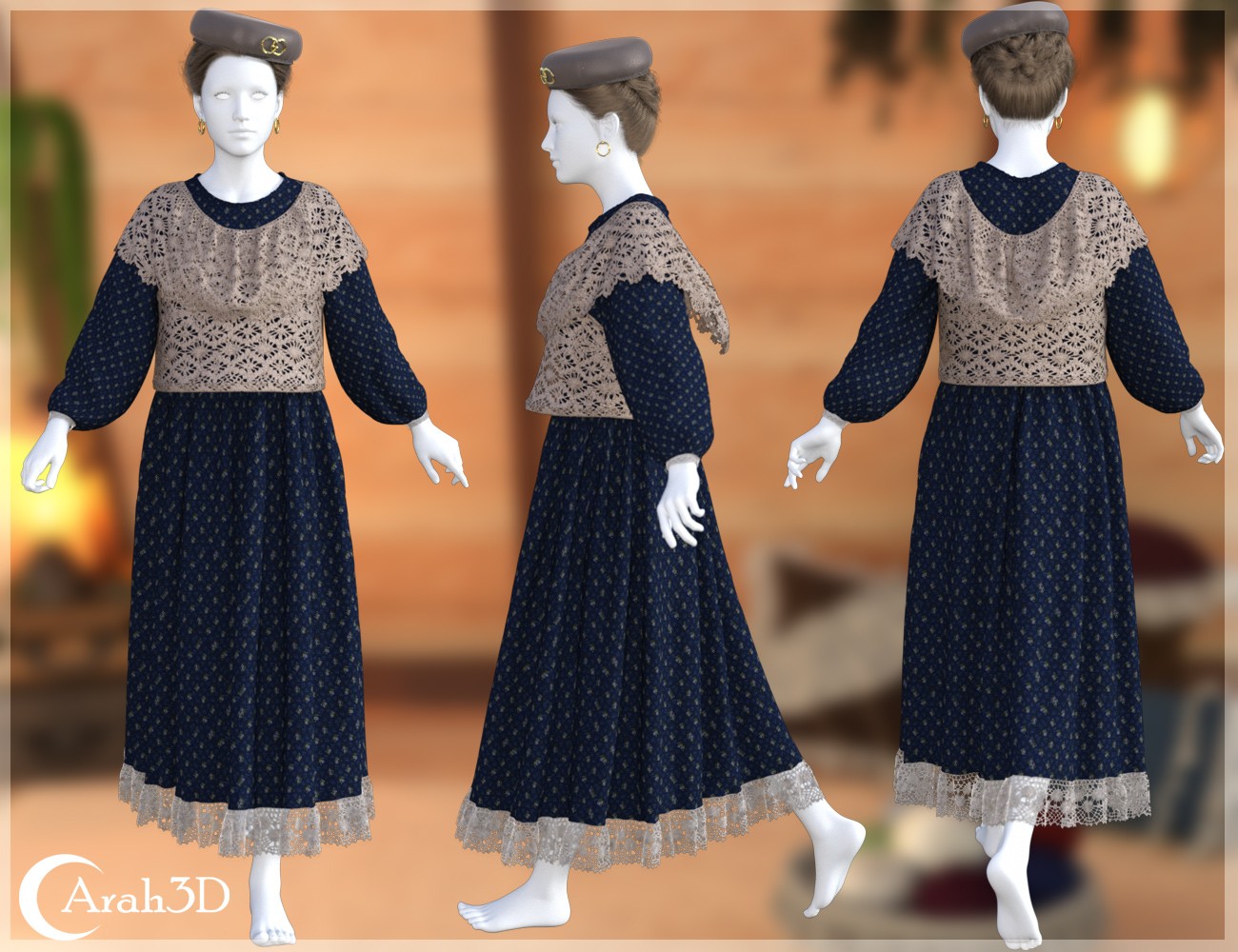 Arah3D November Chic for G8F by N/A