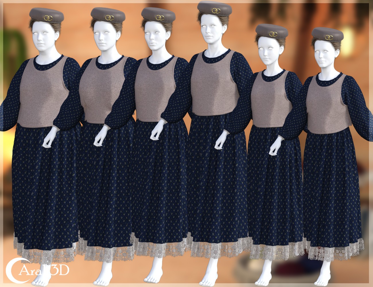 Arah3D November Chic for G8F by N/A