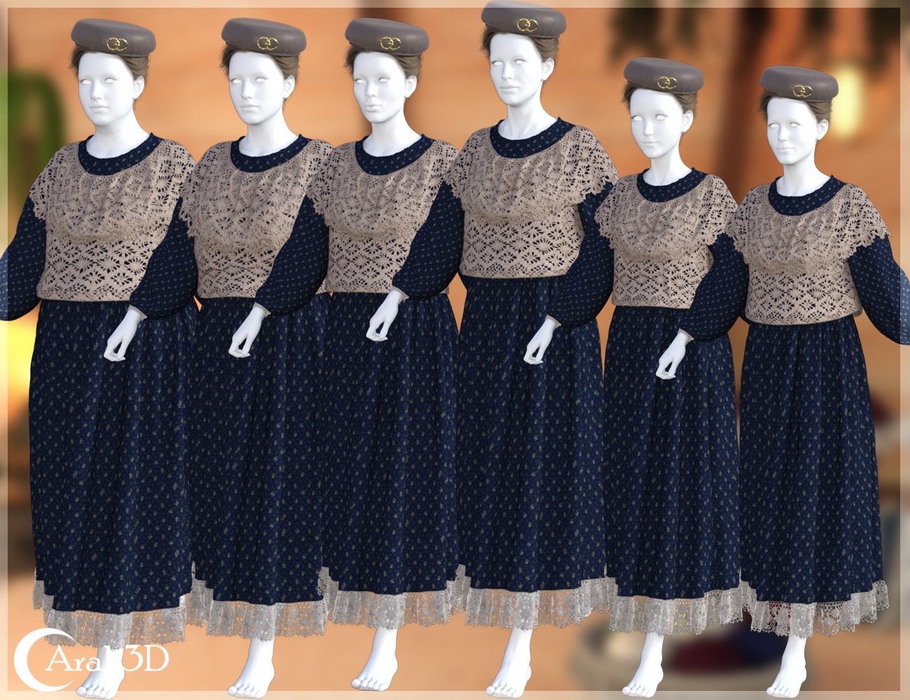 Arah3D November Chic for G8F by N/A