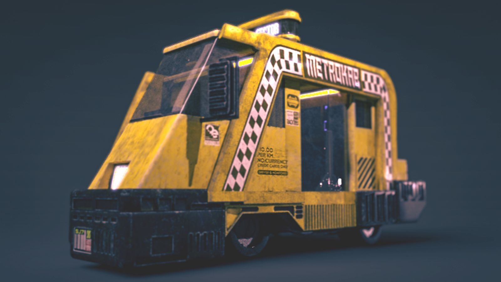 4th Sector Series Metrokab for Daz Studio by N/A