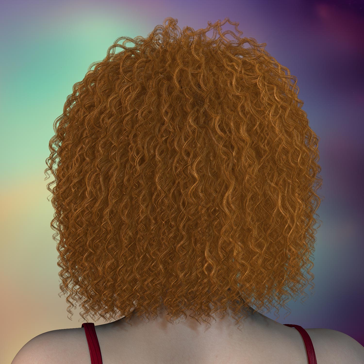 Prae-Ozias Hair For Lafemme 2 Poser by N/A