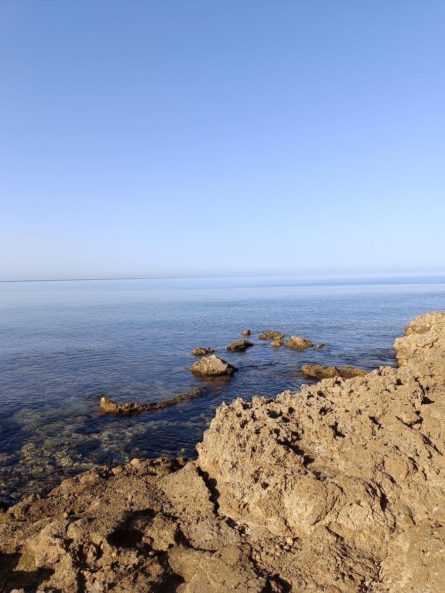 Walking on the rocks by N/A
