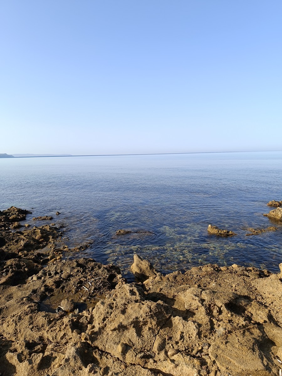 Walking on the rocks by N/A