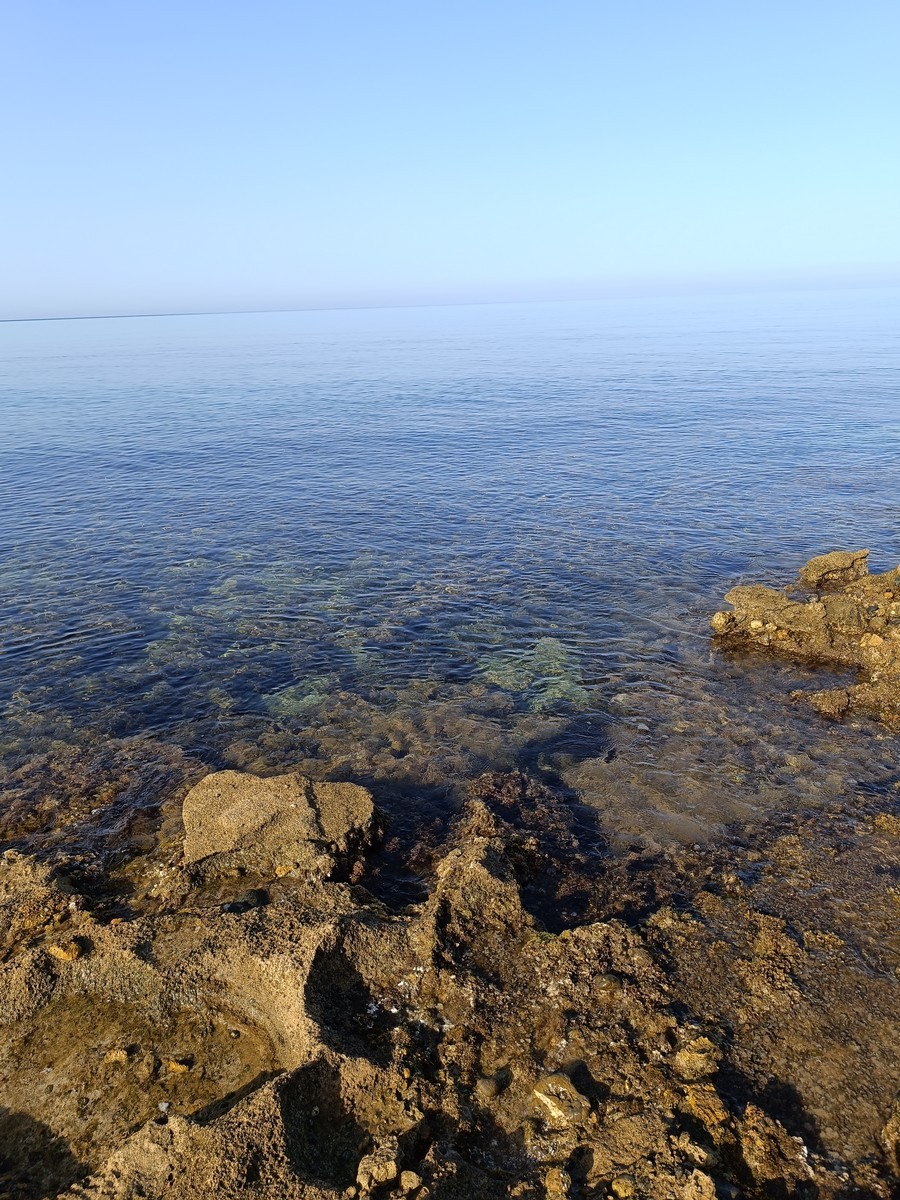 Walking on the rocks by N/A