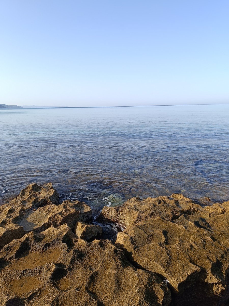 Walking on the rocks by N/A