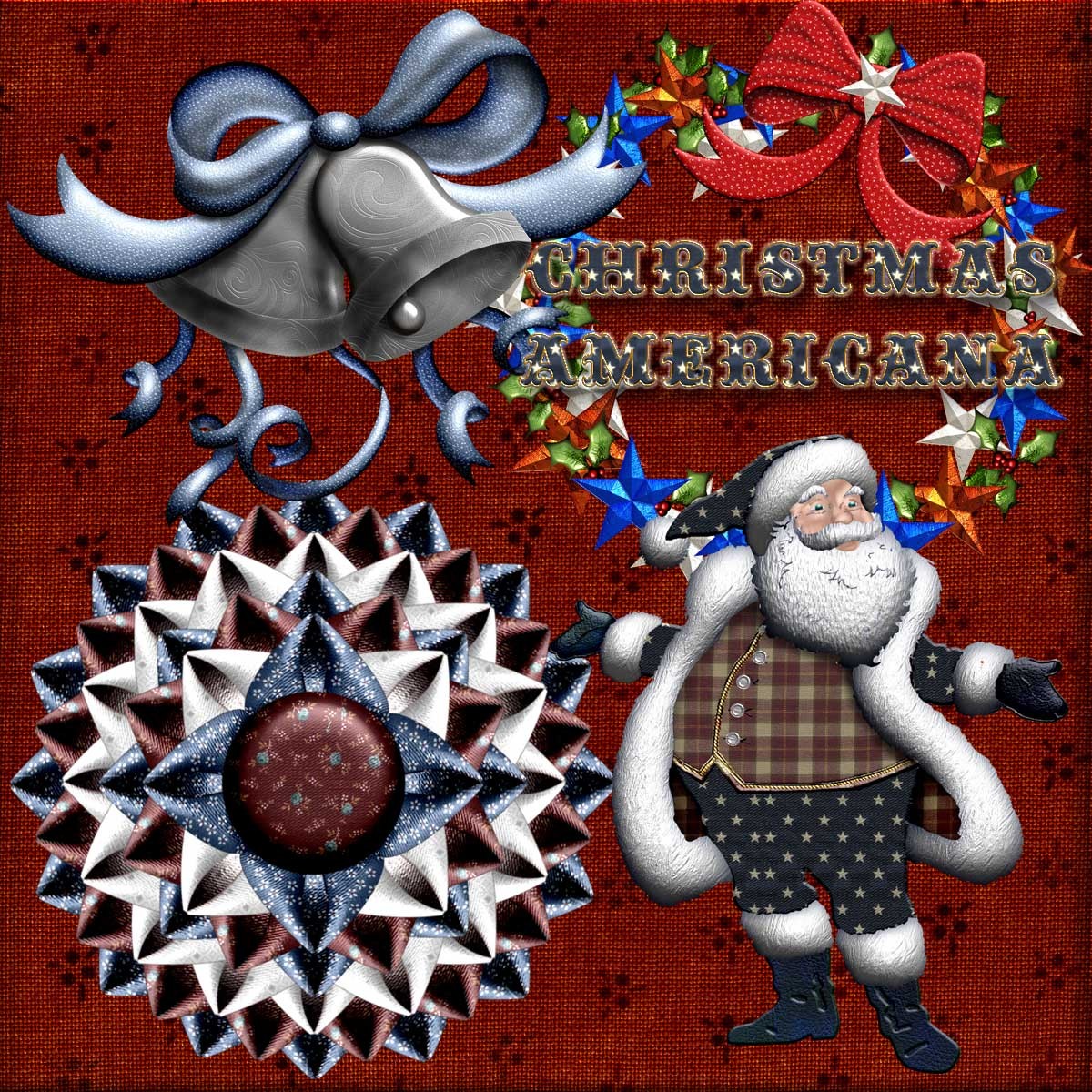Harvest Moons Christmas Americana by N/A