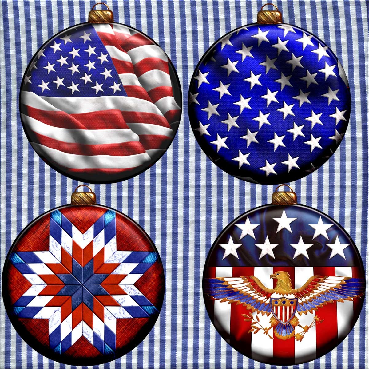 Harvest Moons Christmas Americana by N/A