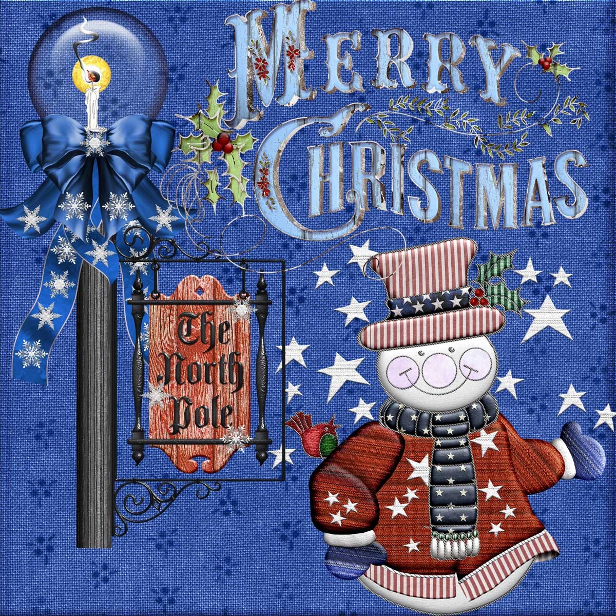Harvest Moons Christmas Americana by N/A