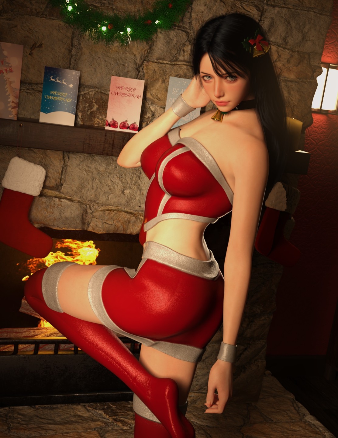 MG-Santa Girl G9 G8F dForce by N/A