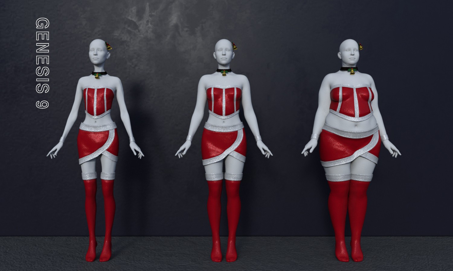 MG-Santa Girl G9 G8F dForce by N/A