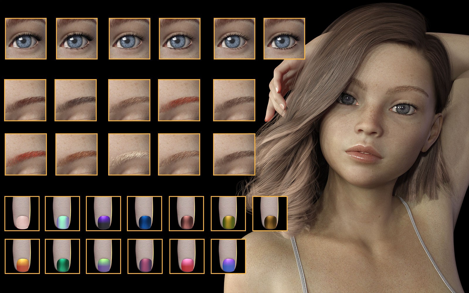 3DL Cameron For Genesis 8 Females by N/A