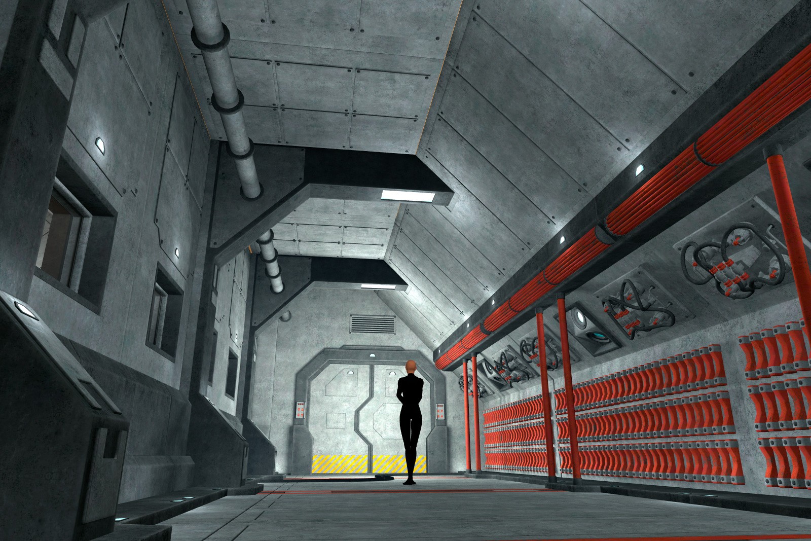 Sci Fi Corridor Set for Daz Studio by N/A