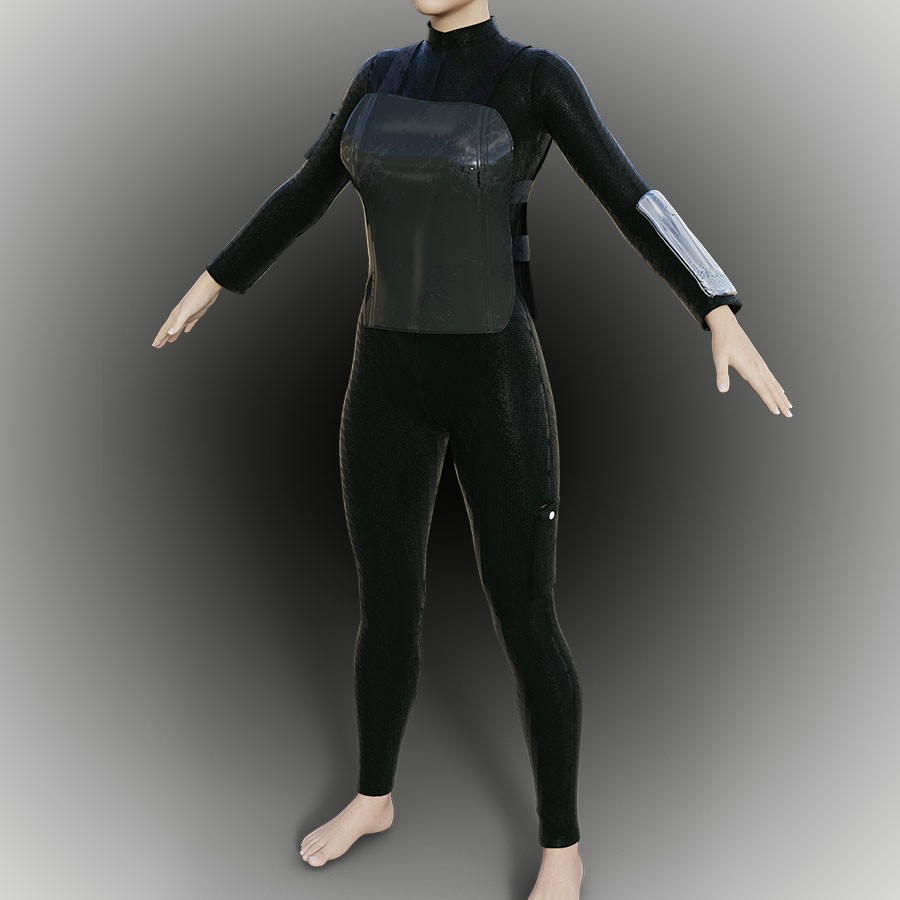 Hunters Outfit for Genesis 8 Female by N/A