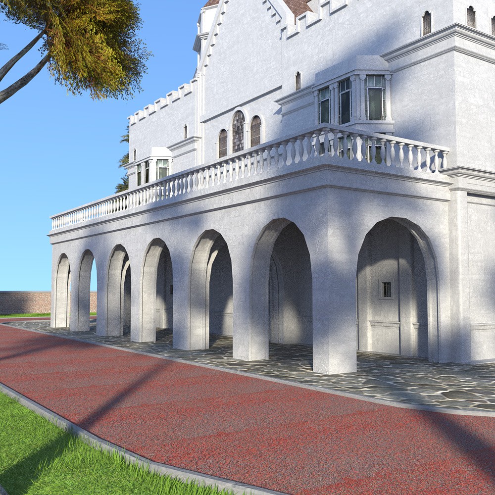 Silent Hollow Asylum for Daz Studio by N/A