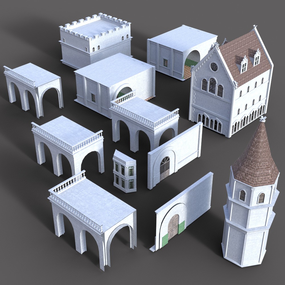Silent Hollow Asylum for Daz Studio by N/A