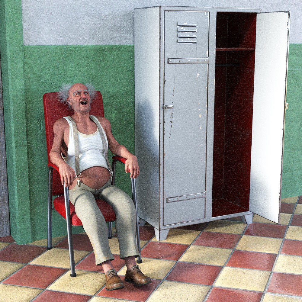 Asylum Furniture & Poses G8F-G9 For Silent Hollow Asylum by N/A