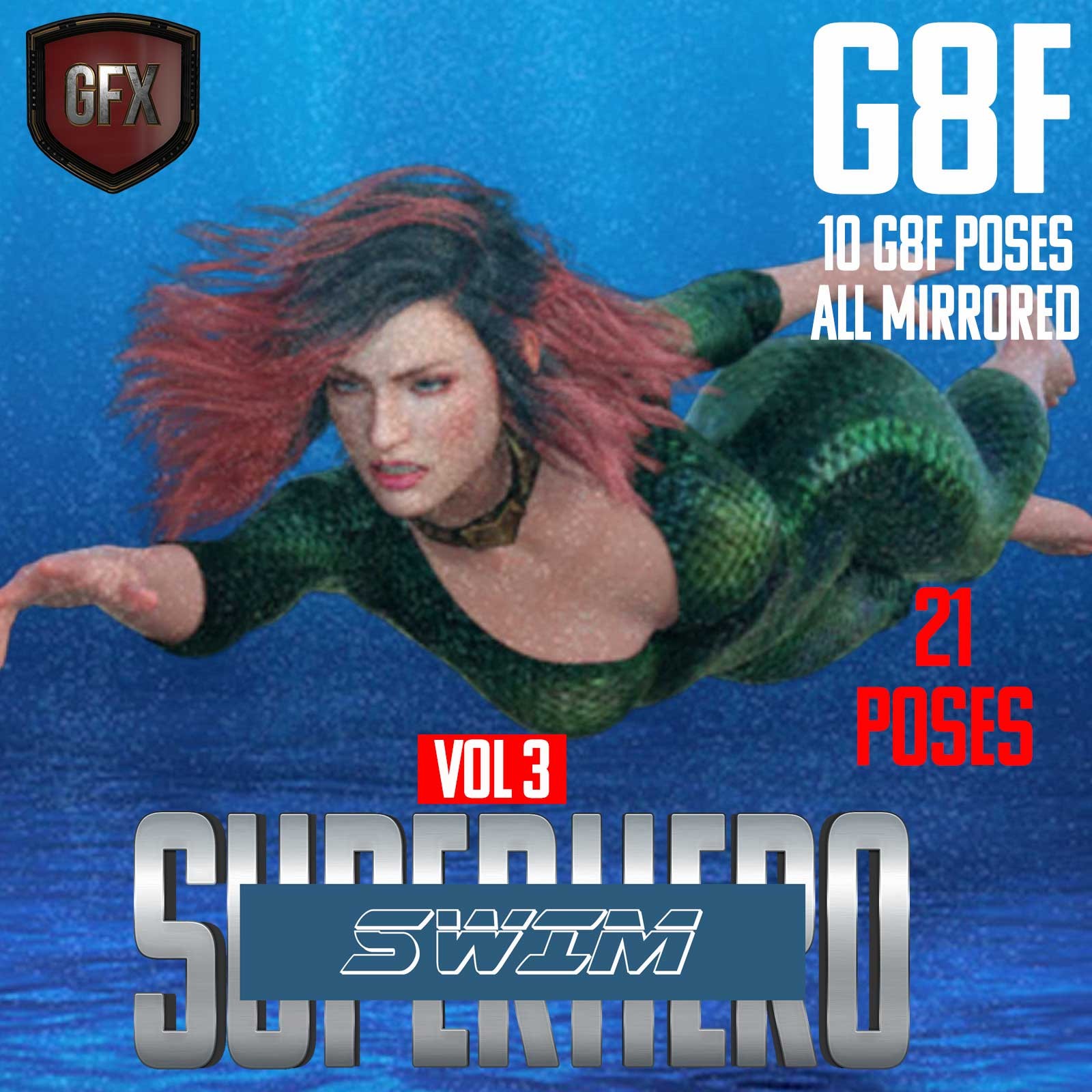 SuperHero Swim for G8F Volume 3 by N/A