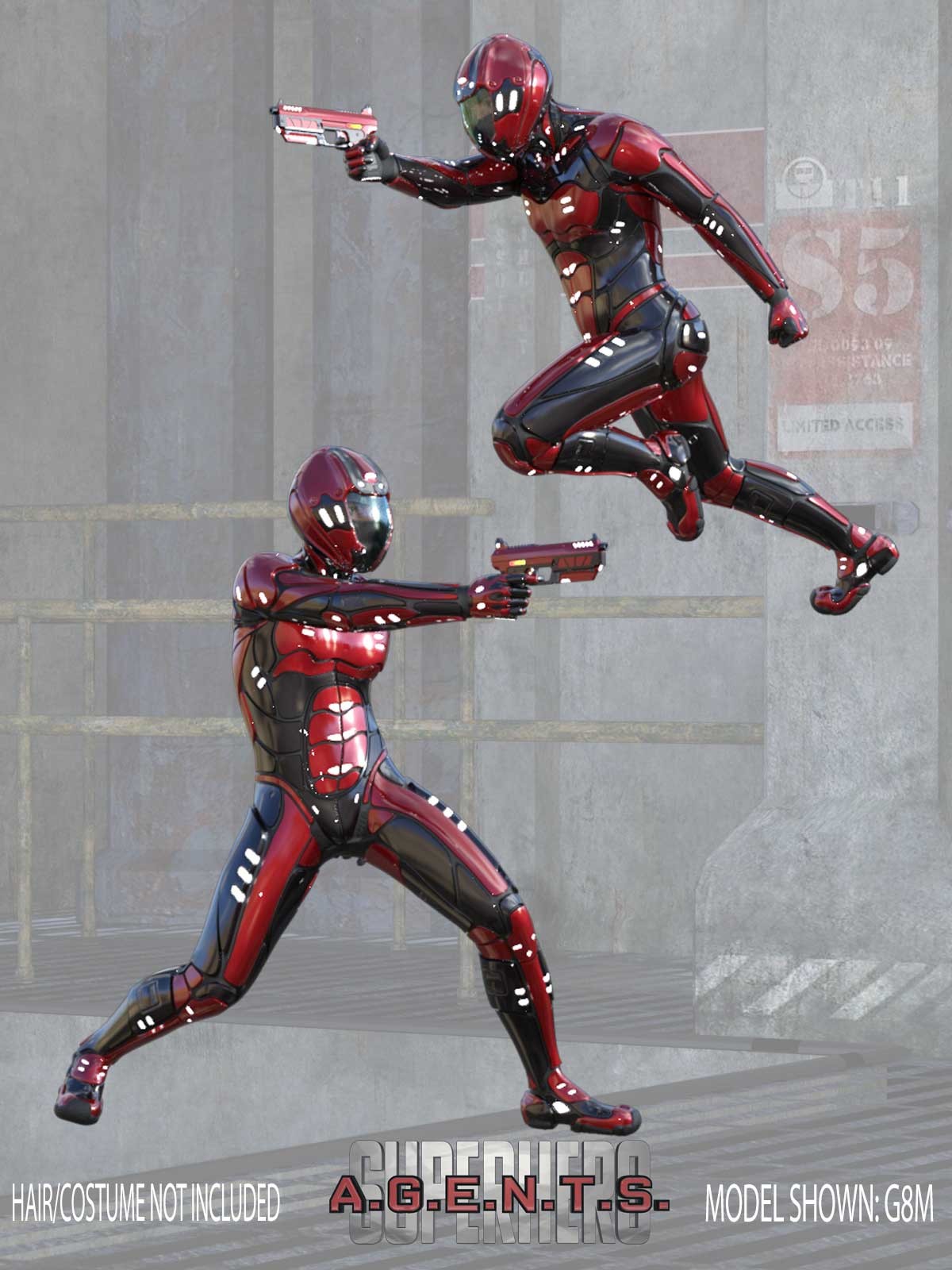 SuperHero Agents for G8M Volume 1 by N/A