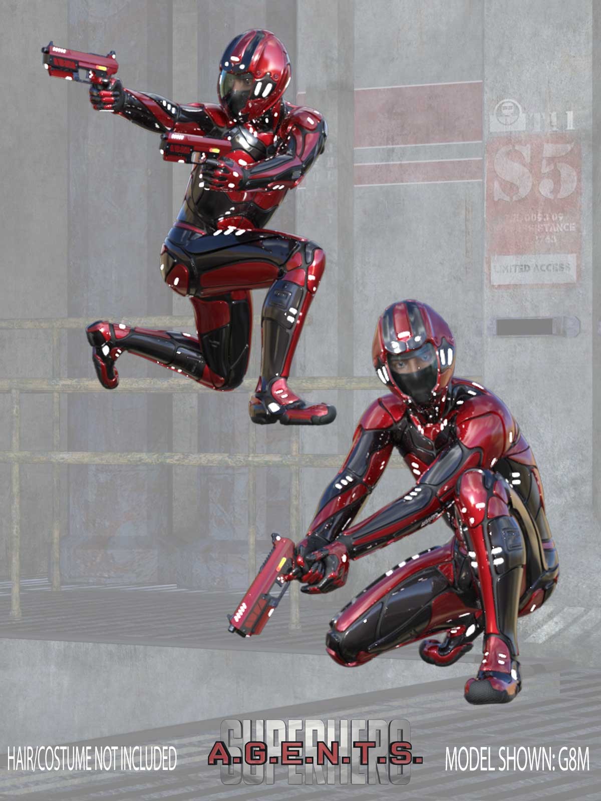SuperHero Agents for G8M Volume 1 by N/A