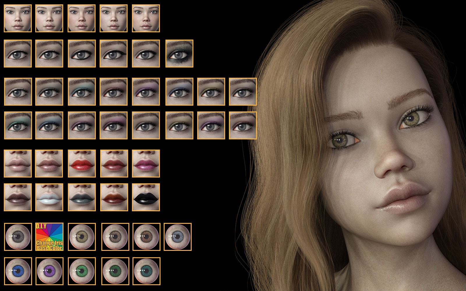 3DL Ronnie For Genesis 8 Females by N/A