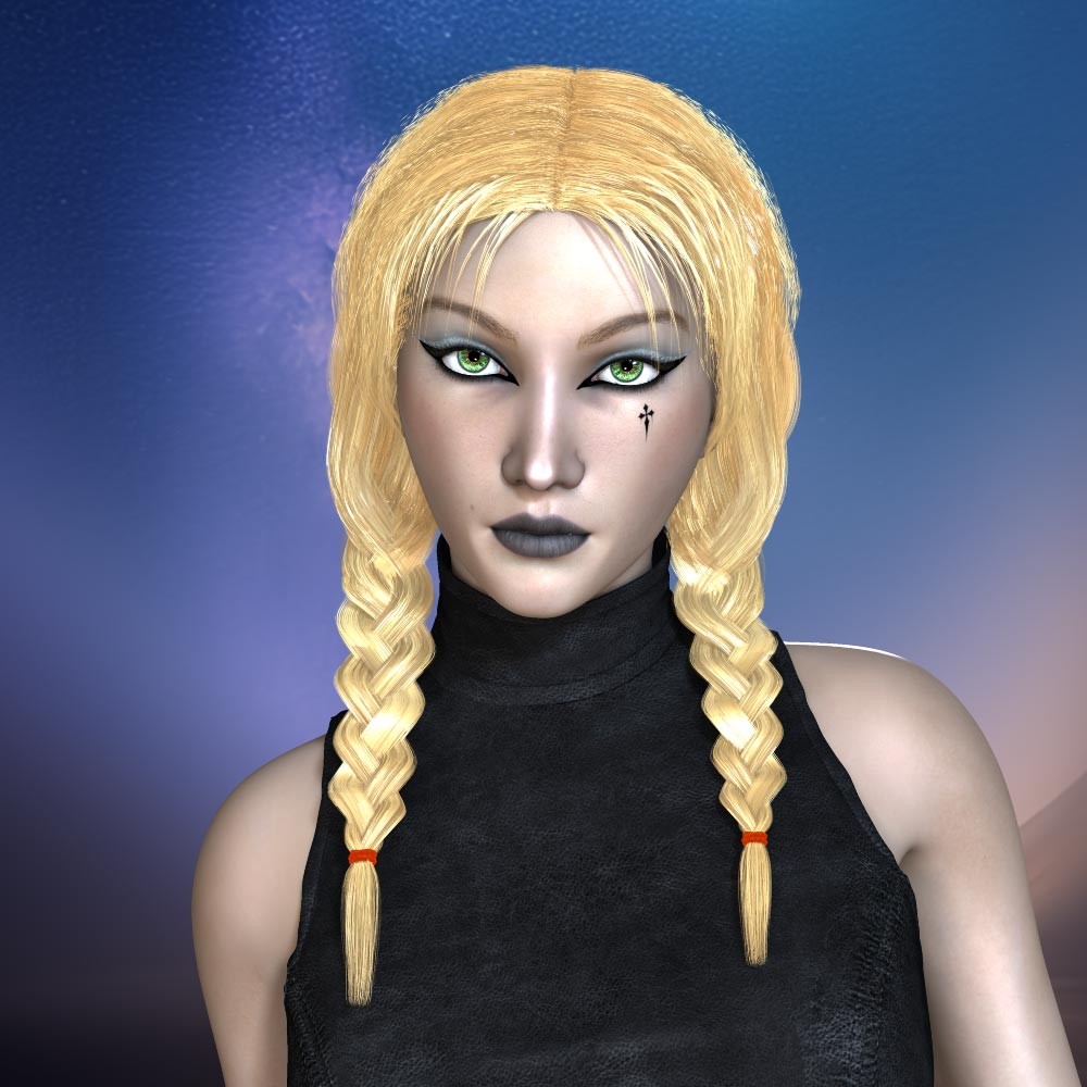 Prae-Leigh Hair For La Femme 2 Poser by N/A