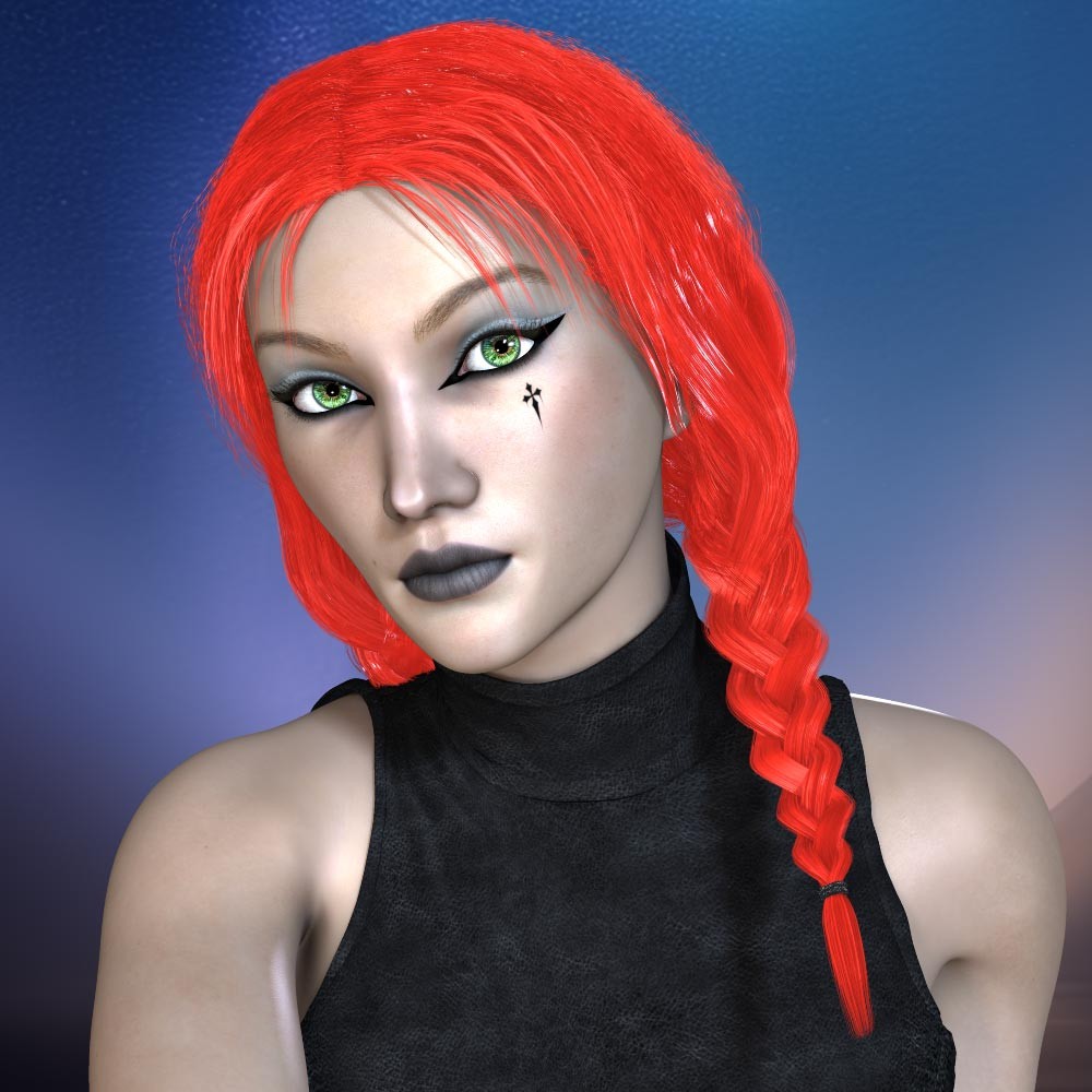Prae-Leigh Hair For La Femme 2 Poser by N/A