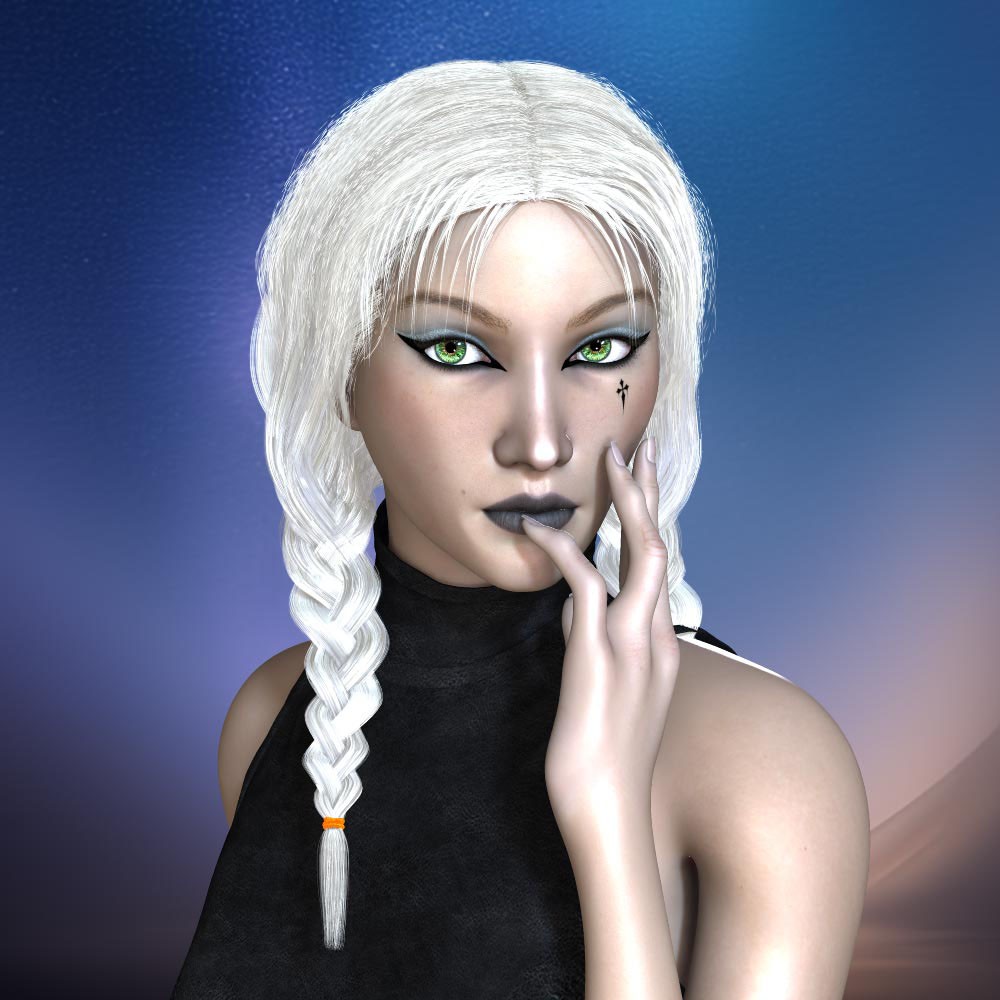 Prae-Leigh Hair For La Femme 2 Poser by N/A