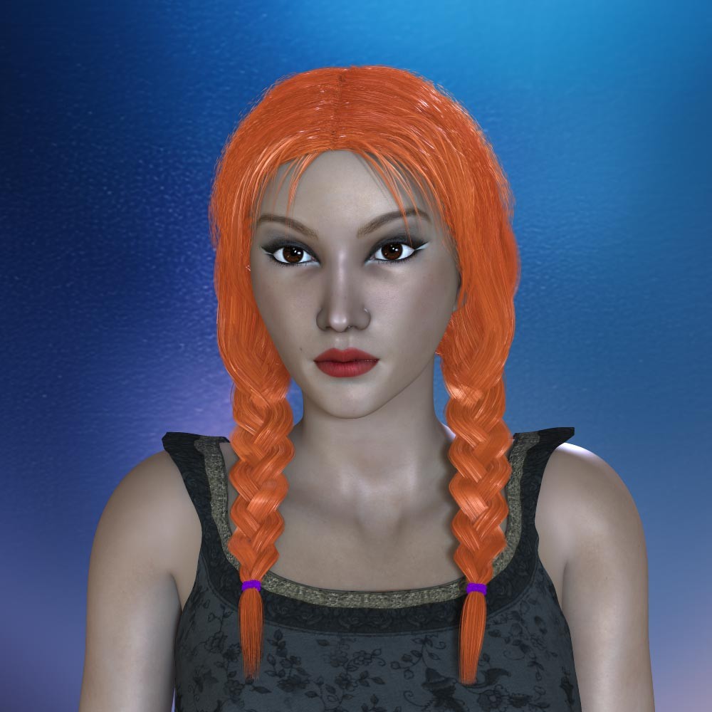 Prae-Leigh Hair For La Femme 2 Poser by N/A