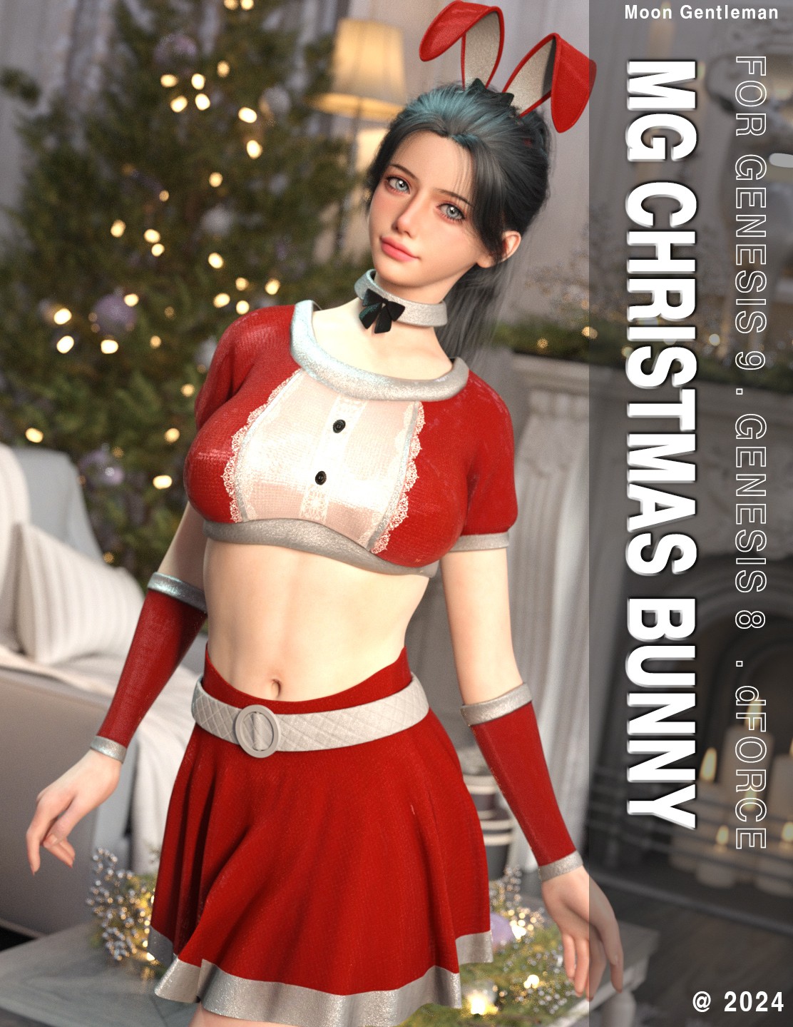 MG-Christmas Bunny G9 G8F dForce by N/A