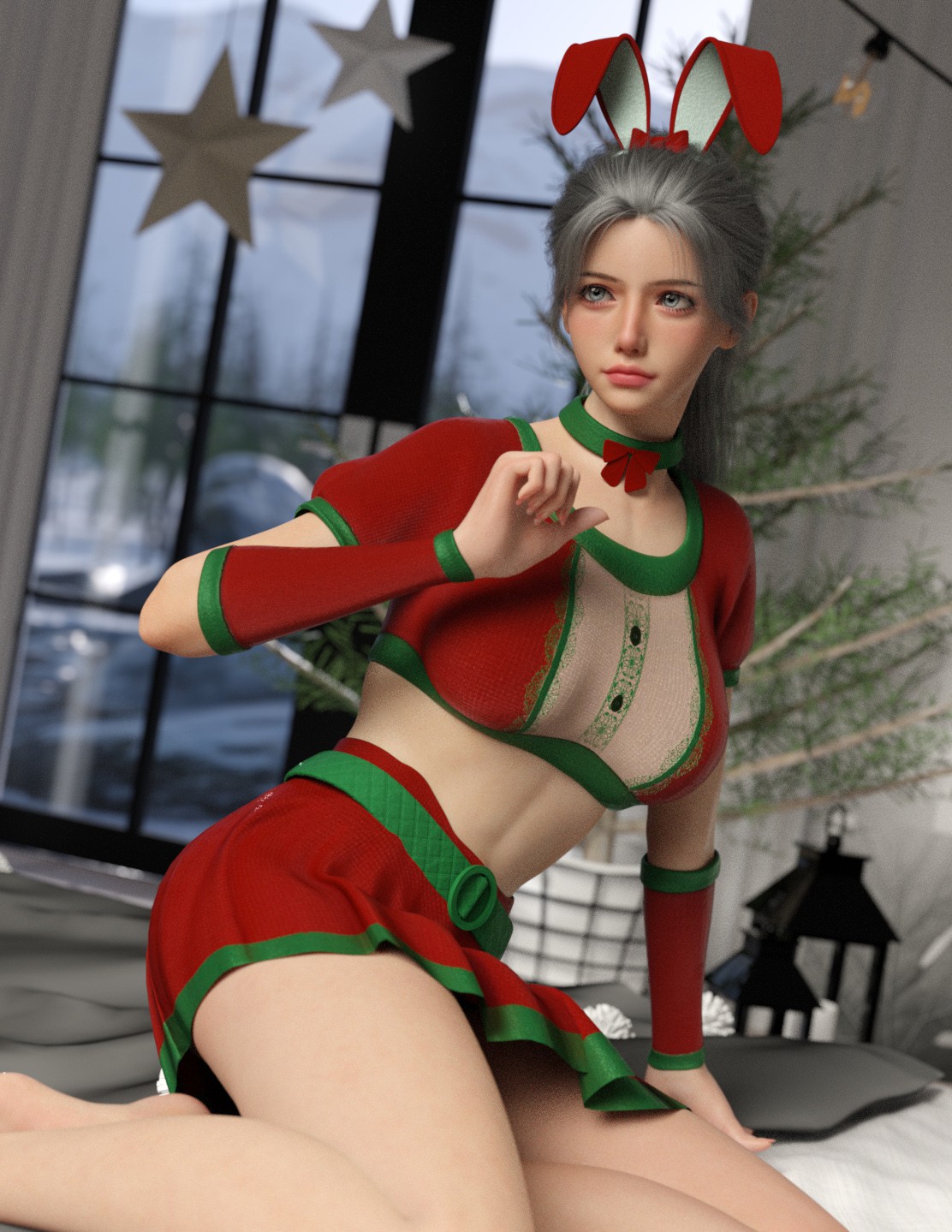 MG-Christmas Bunny G9 G8F dForce by N/A