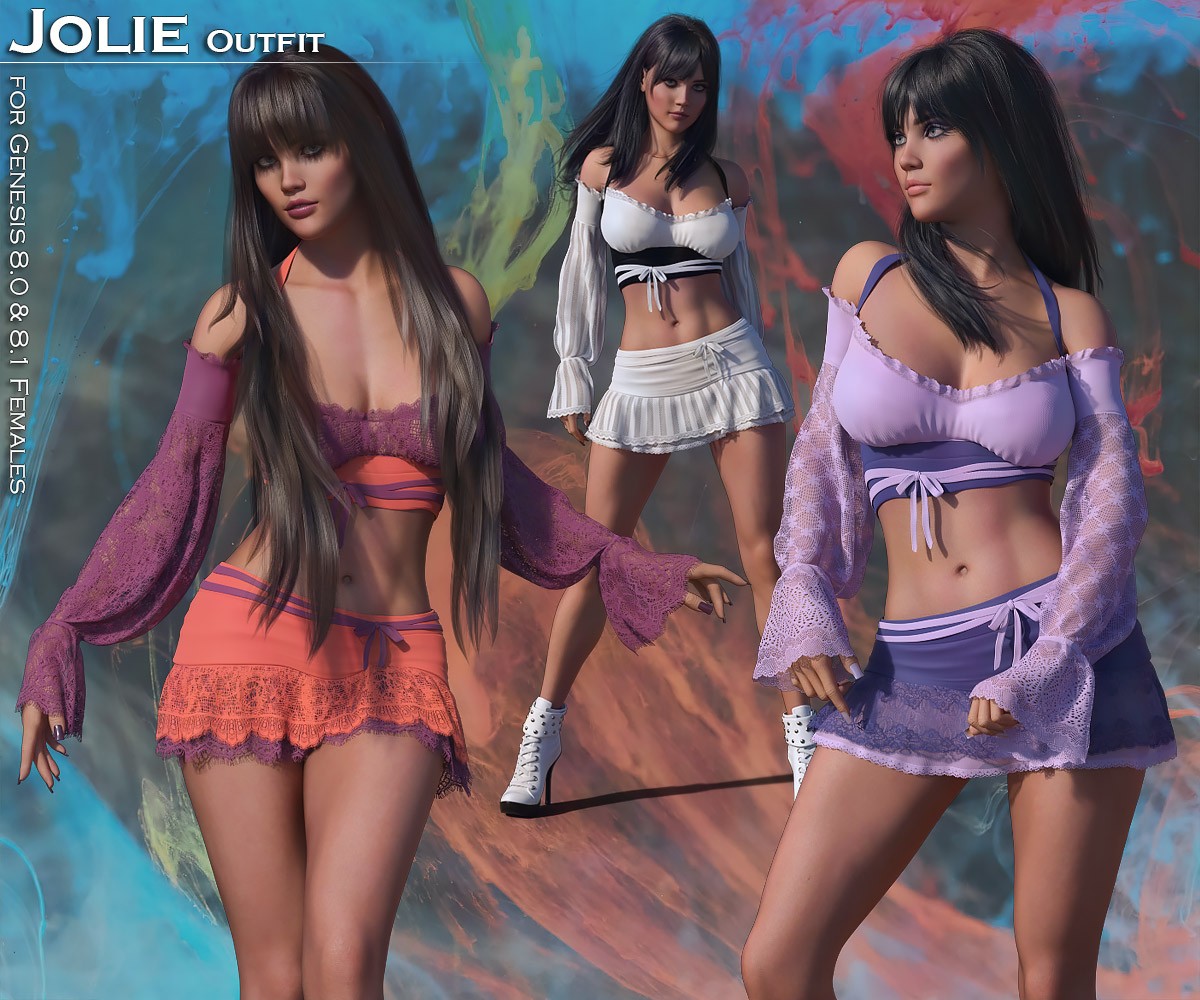 Jolie for Genesis 8/8.1 Females by N/A