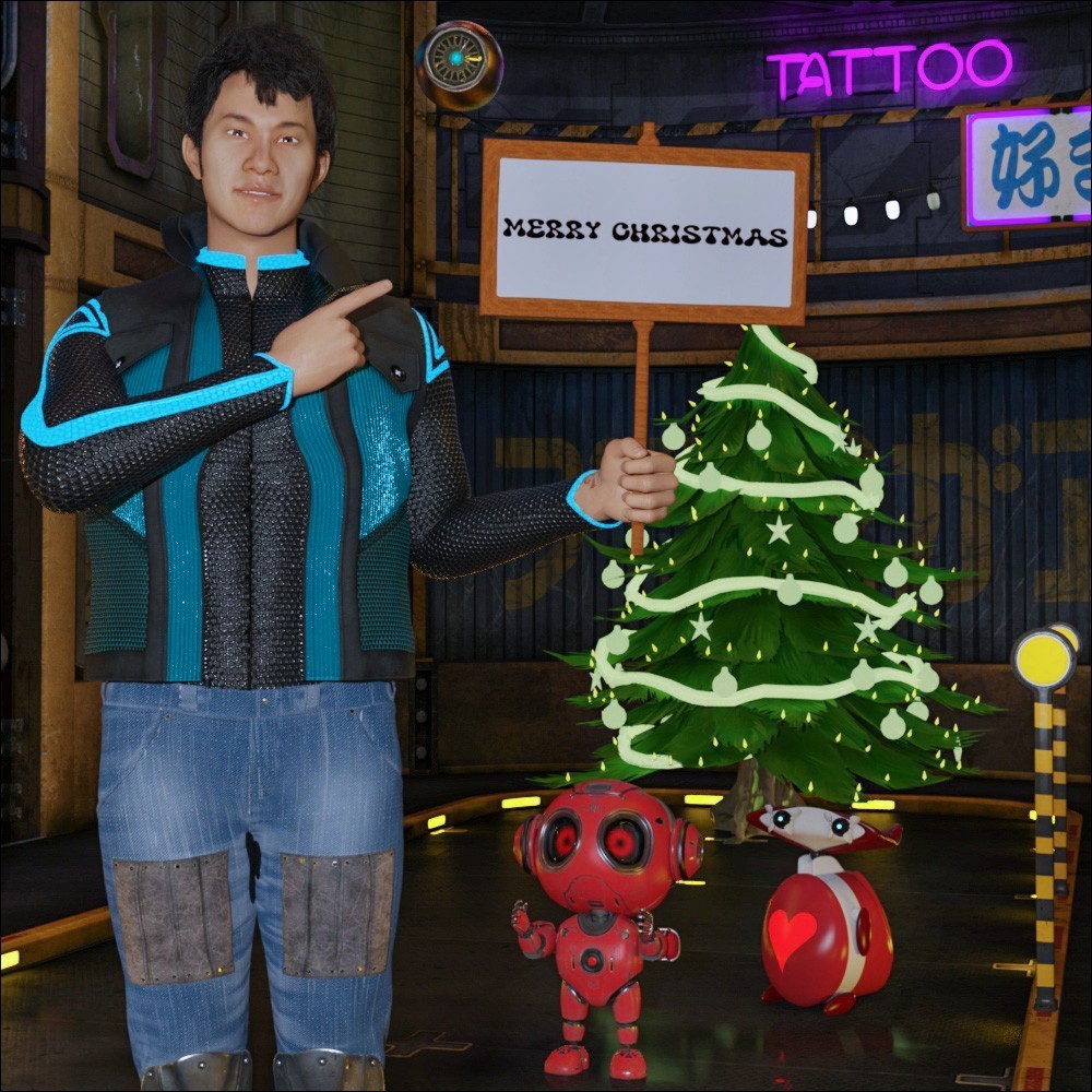 Small Sign and Poses for Daz Studio by N/A