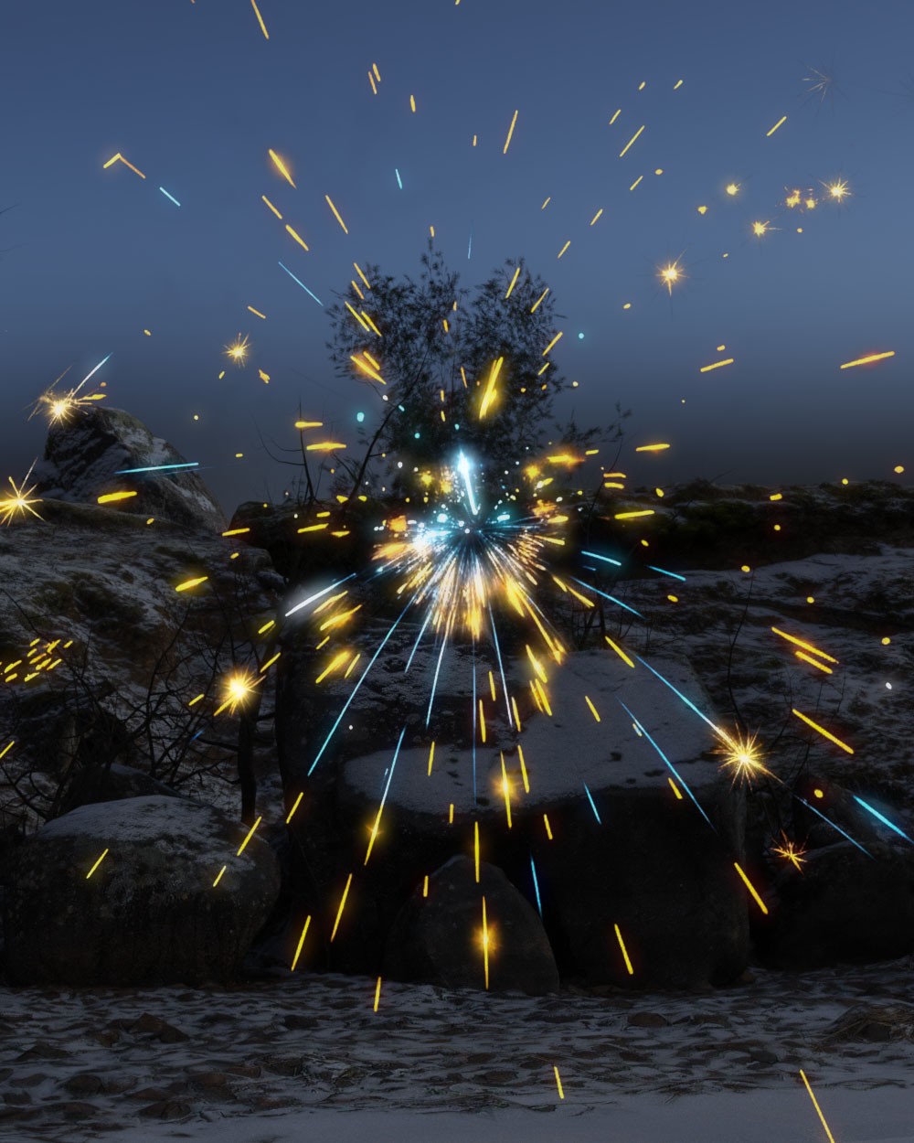 Photo Props: Sparks Effect Maker by N/A