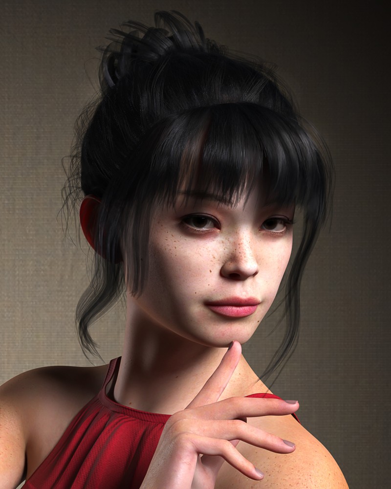 CS Sara Hair for Genesis 9 by N/A