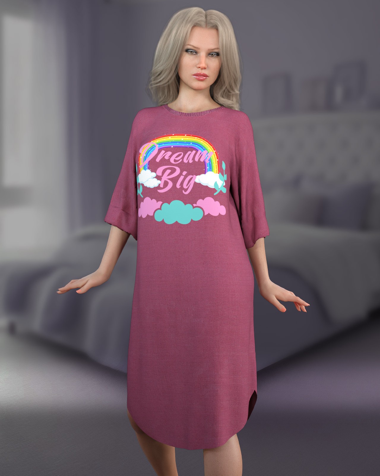dforce - Comfy Sleepshirt - G8 G9 by N/A