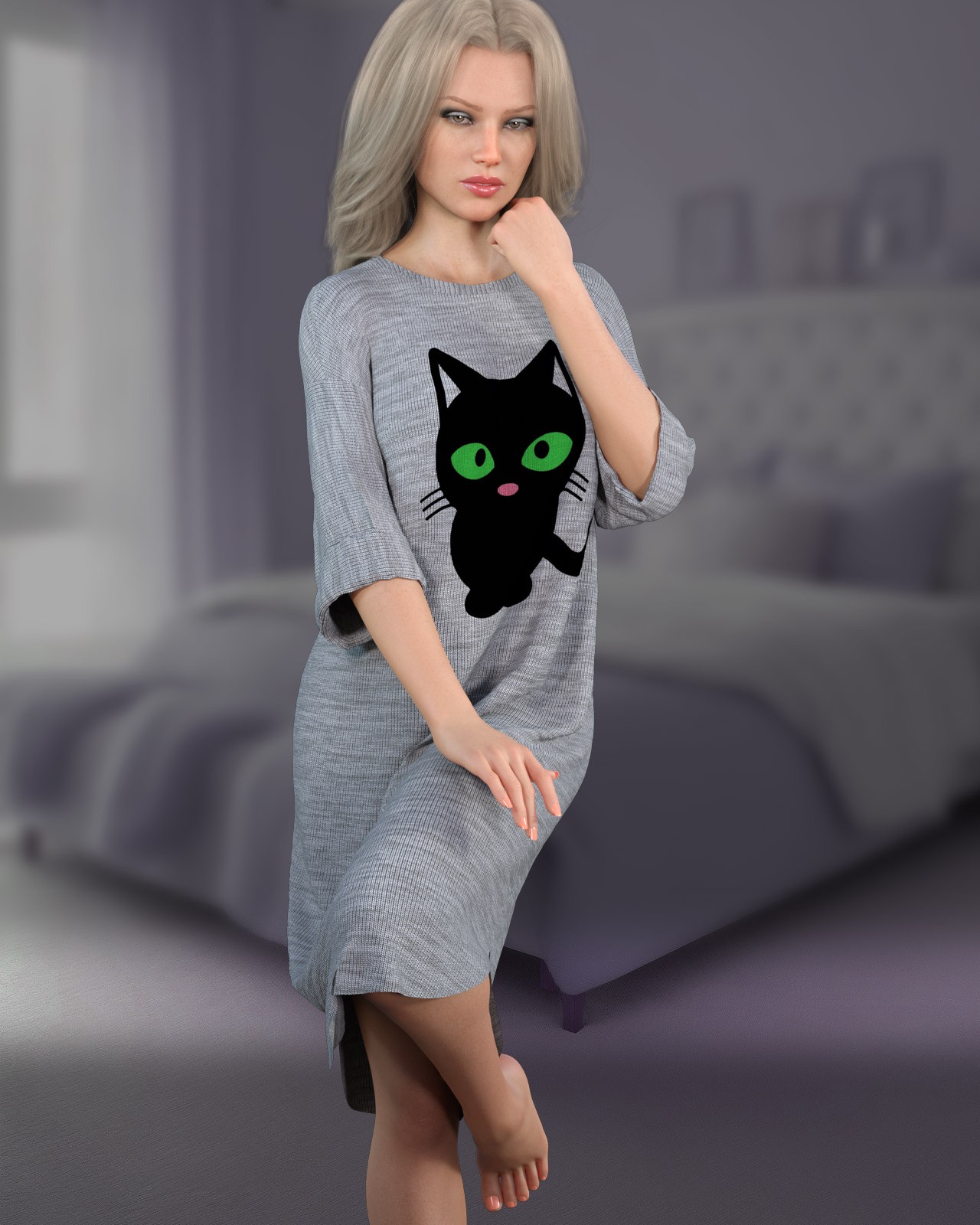 dforce - Comfy Sleepshirt - G8 G9 by N/A