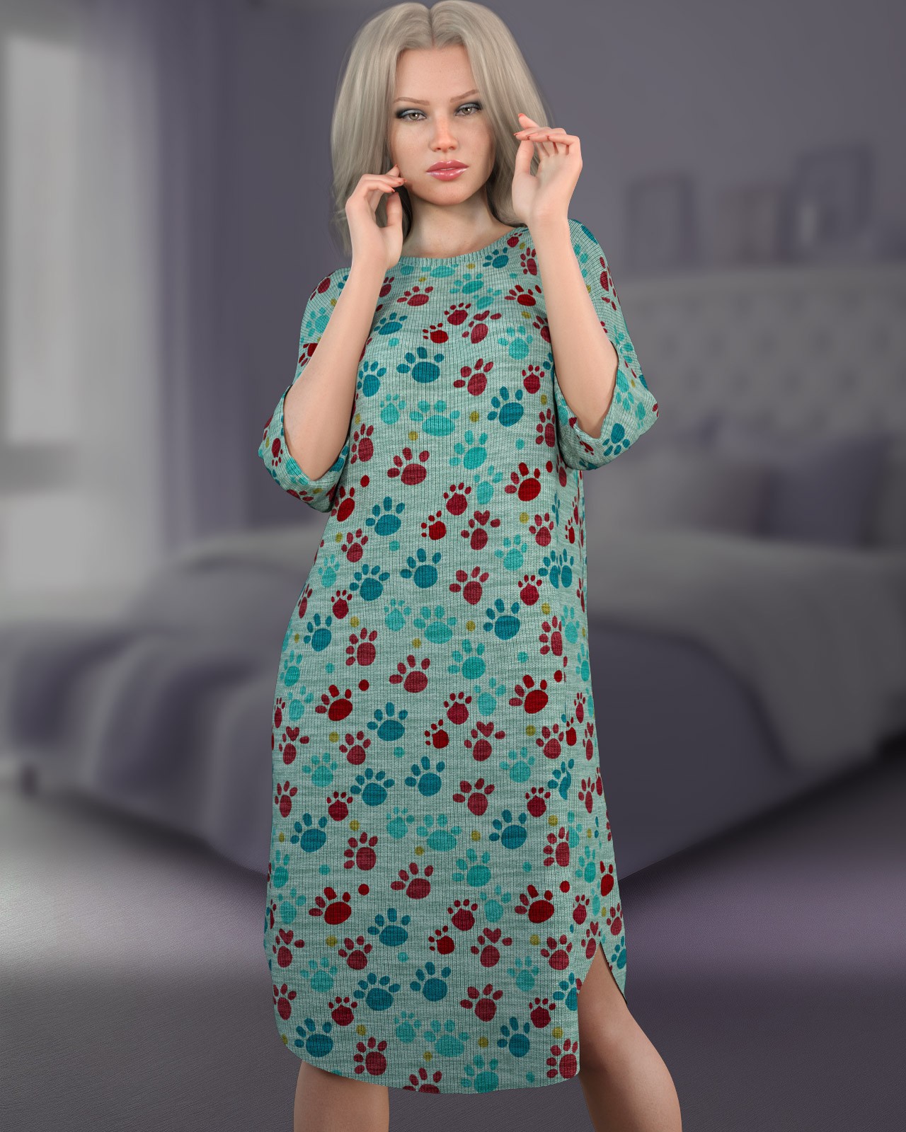 dforce - Comfy Sleepshirt - G8 G9 by N/A