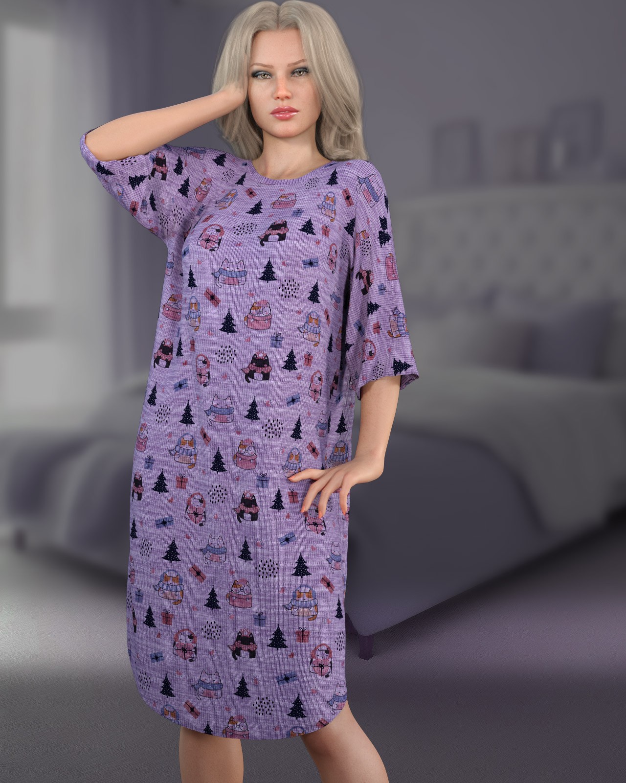 dforce - Comfy Sleepshirt - G8 G9 by N/A