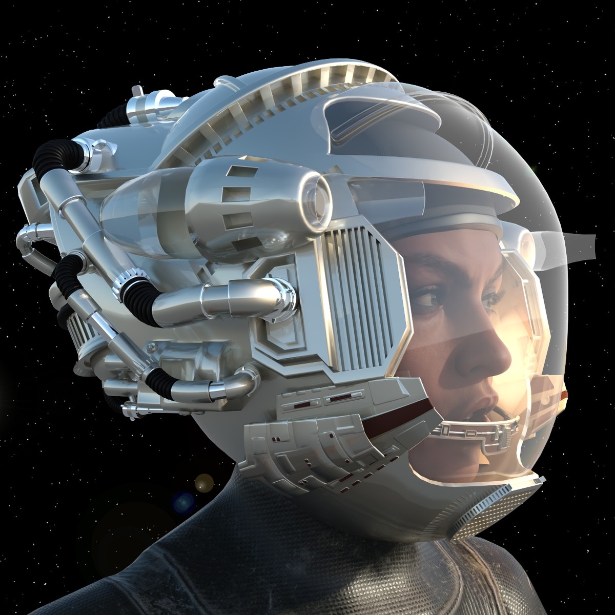 MS24 Search Helmet for DAZ by N/A