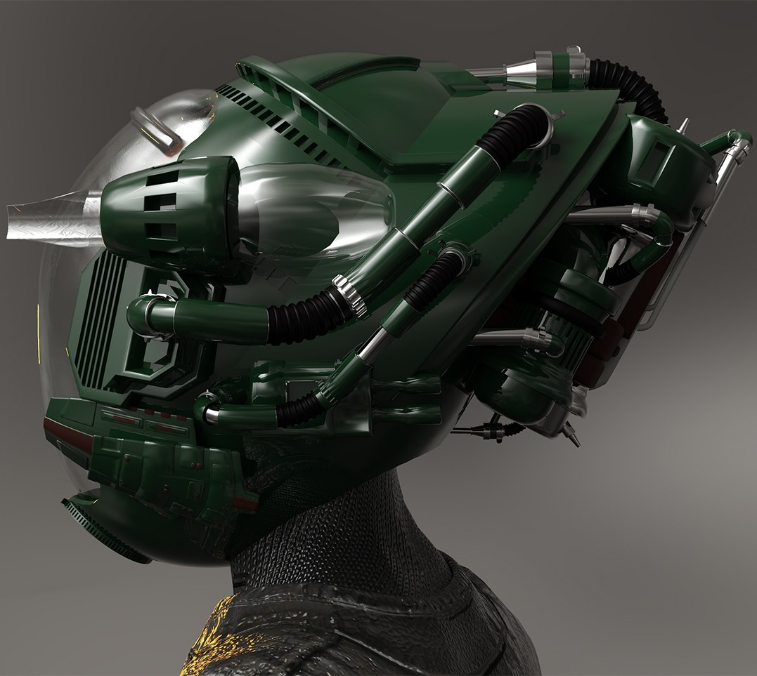 MS24 Search Helmet for DAZ by N/A