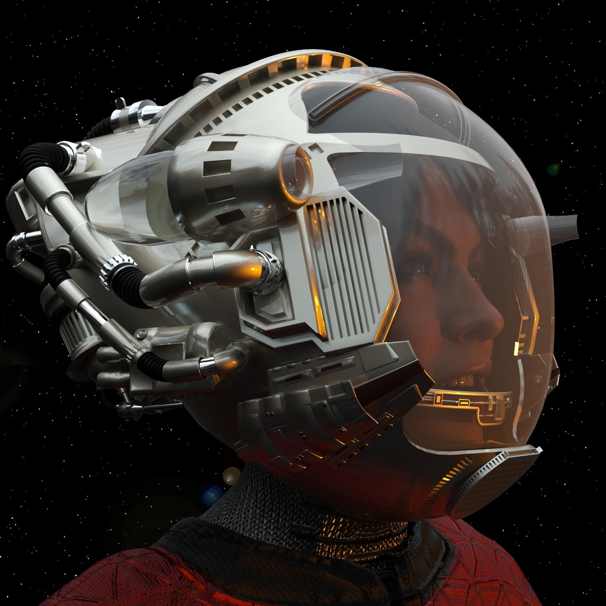 MS24 Search Helmet for DAZ by N/A
