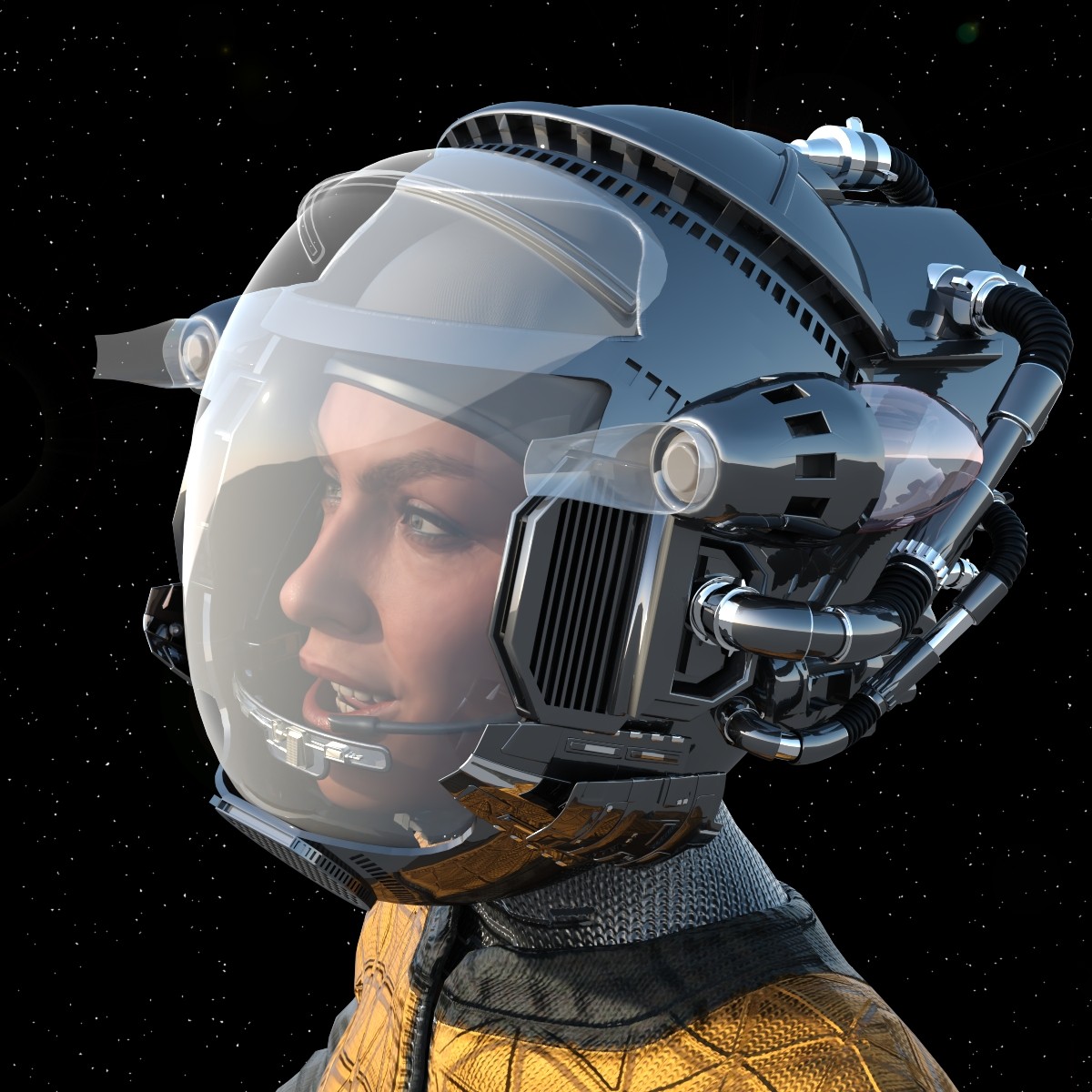 MS24 Search Helmet for DAZ by N/A