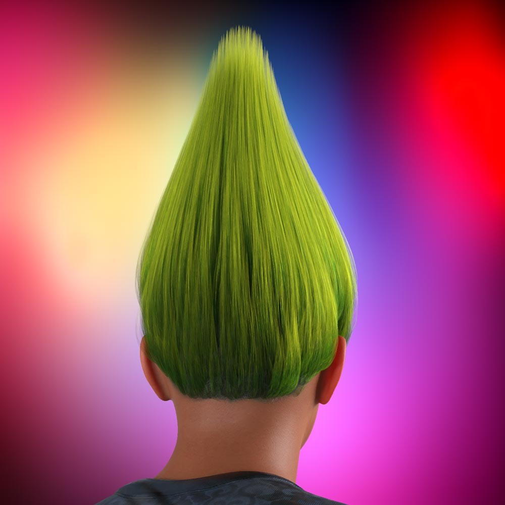 Prae-Elf Hair for G8 and G9 Daz by N/A